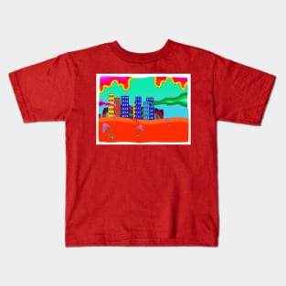 Mushrooms Kids T-Shirt